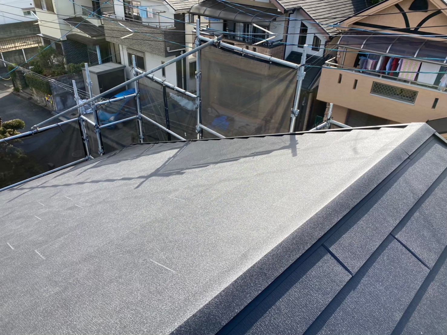 黒色ガルテクト設置